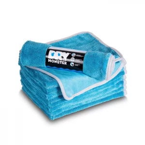 Супер впитывающее полотенце для сушки Dry Monster 75x55 голубое DM-5575BL